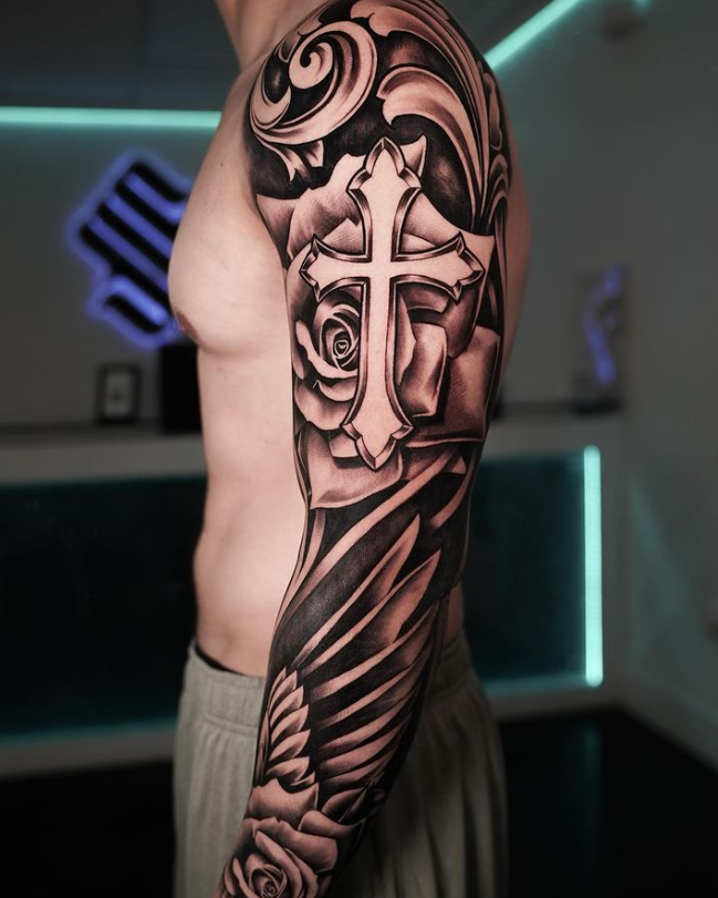 90 Black Ink Tattoo Designs for Men [2024 Inspiration Guide]